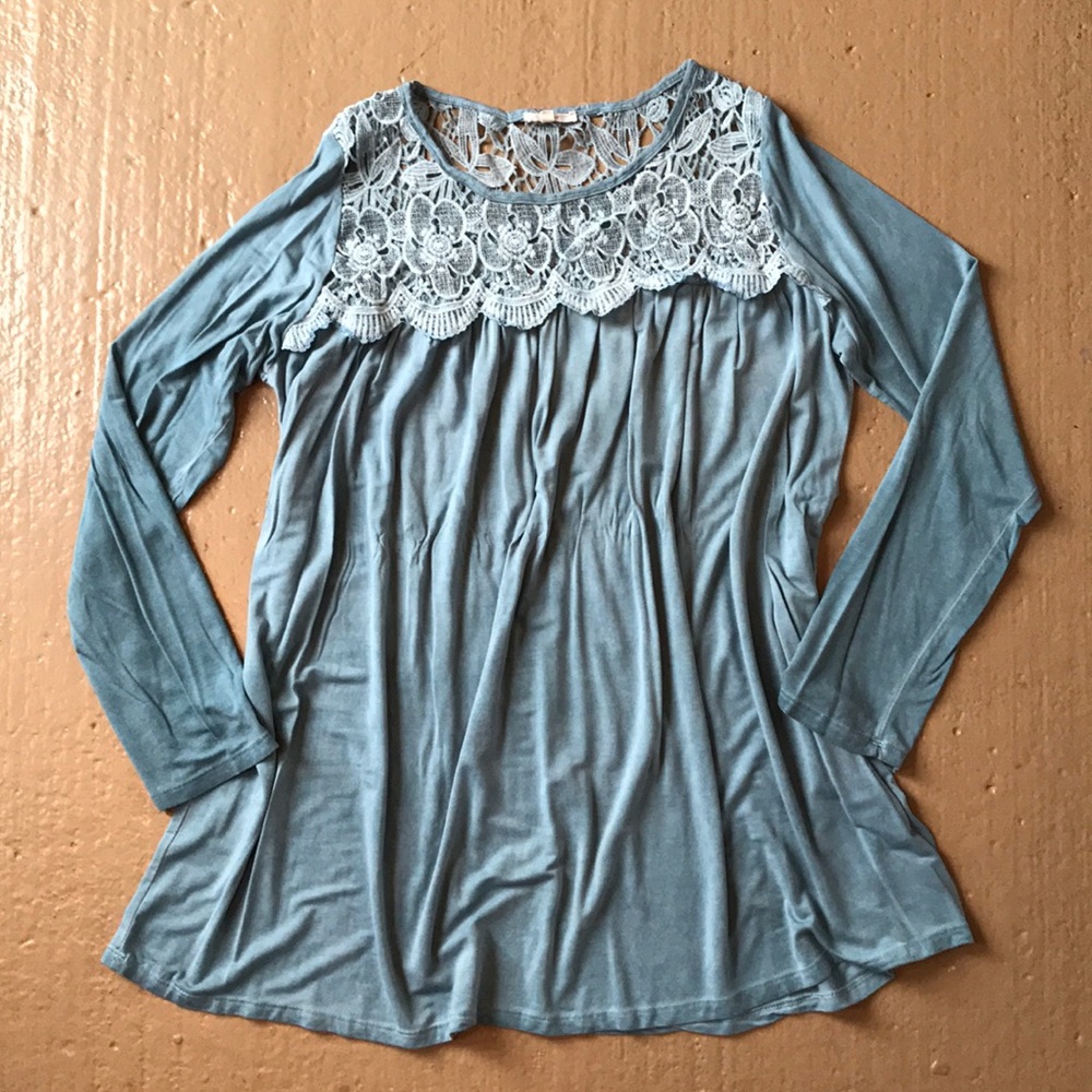 Slate Blue Top - Picture 1 of 1